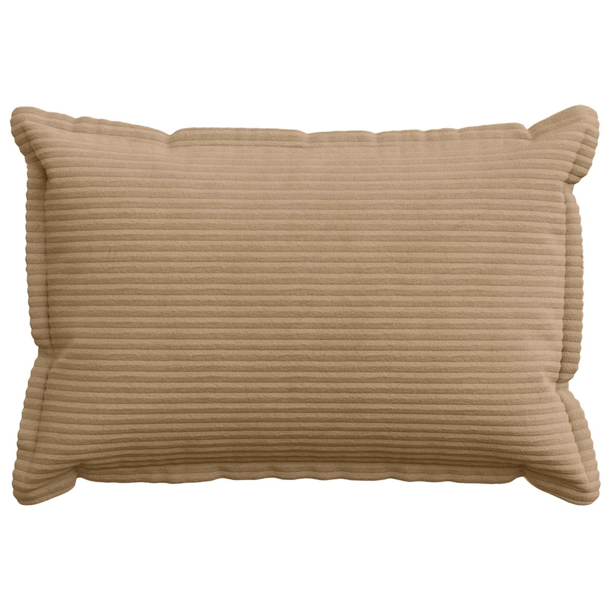 Vidaxl kussensloop 2 st houten bruin 40 x 60 cm corduroy