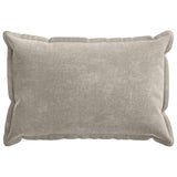 Vidaxl kussensloop 2 st houten lichtgrijs 40 x 60 cm chenille stof