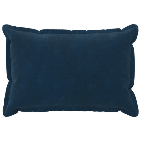 Vidaxl kussensloop 6 pcs houten blauw 40 x 60 cm microfiber fleece