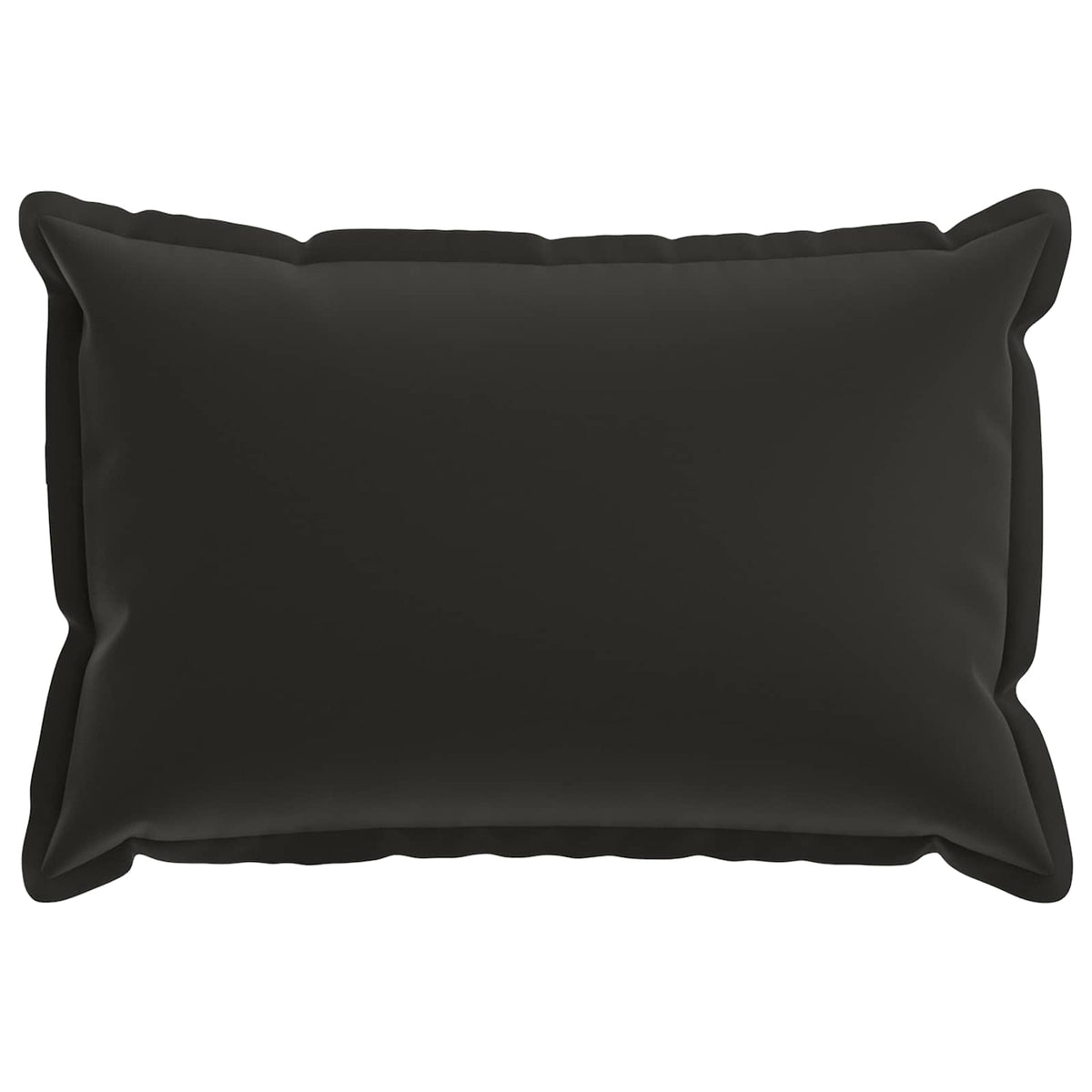 Vidaxl kussensloop 2 st houten zwart 40 x 60 cm polyester