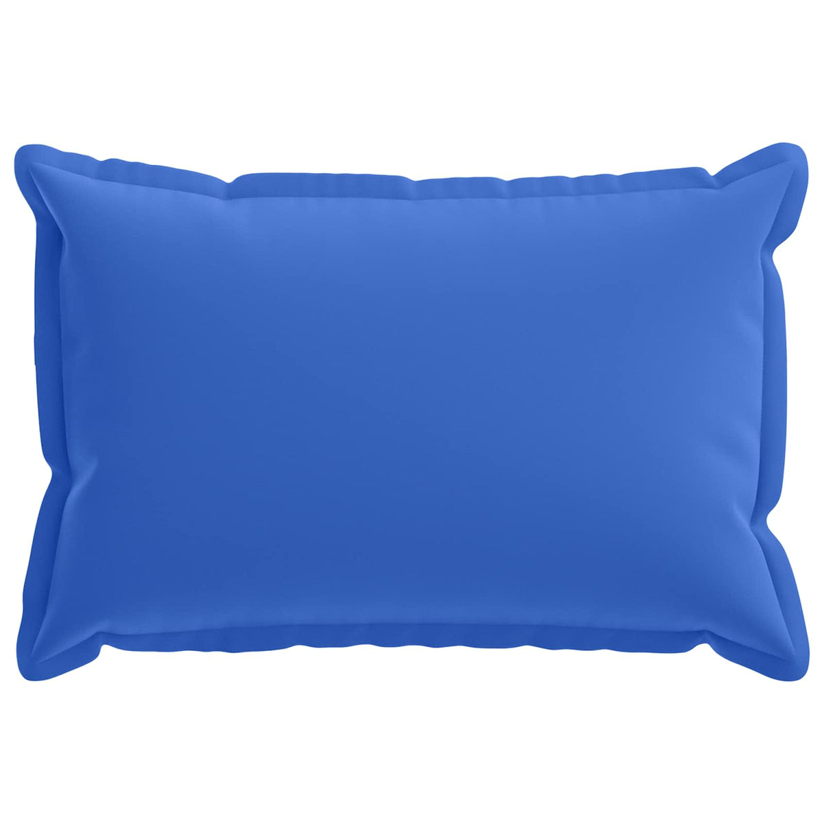 Vidaxl kussensloop 6 st houten koninklijk blauw 40 x 60 cm polyester