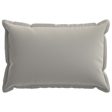 Vidaxl kussensloop 2 st houten grijs 40 x 60 cm polyester