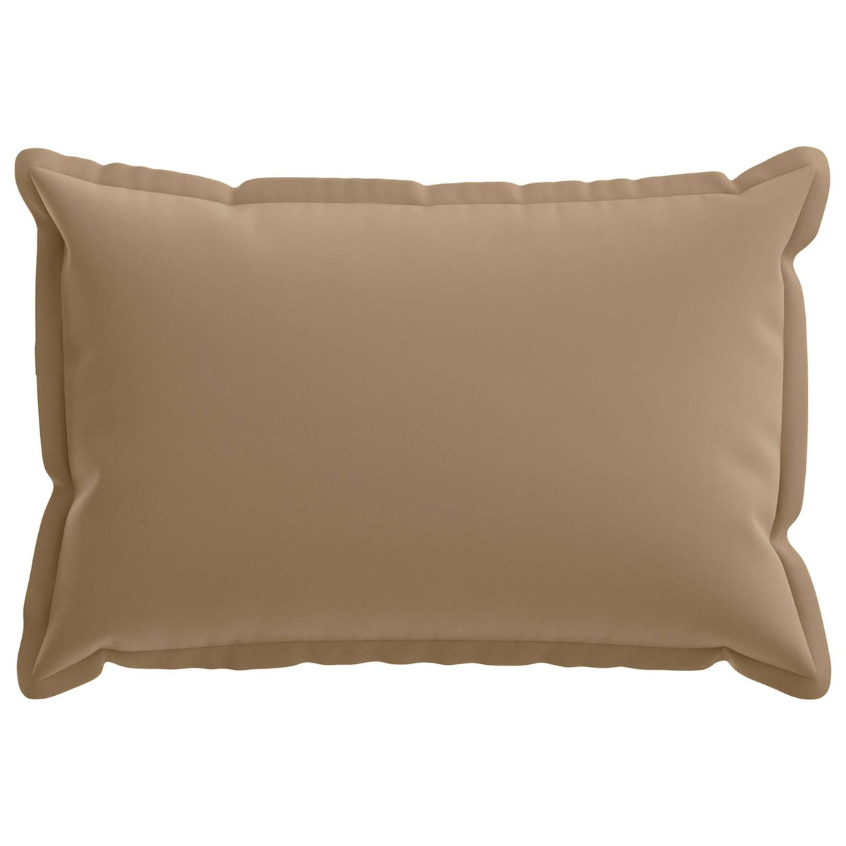 Vidaxl kussensloop 2 st houten taupe 40 x 60 cm polyester