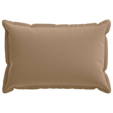Vidaxl kussensloop 2 st houten taupe 40 x 60 cm polyester