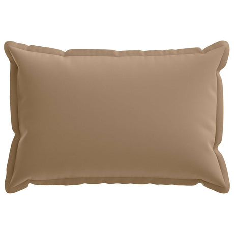 Vidaxl kussensloop 2 st houten taupe 40 x 60 cm polyester