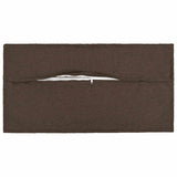 Vidaxl kussensloop 6 pcs houten taupe 40 x 70 cm faux linnen