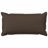 Vidaxl kussensloop 6 pcs houten taupe 40 x 70 cm faux linnen