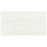 Vidaxl kussensloop 2 pcs houten wit 40 x 70 cm faux linnen