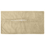 Vidaxl kussensloop 2 st houten lichtgroen grijs 40 x 70 cm corduroy