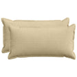 Vidaxl kussensloop 2 st houten lichtgroen grijs 40 x 70 cm corduroy
