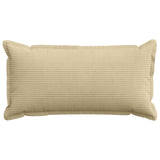 Vidaxl kussensloop 2 st houten lichtgroen grijs 40 x 70 cm corduroy
