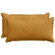 Vidaxl kussensloop 2 st houten geel 40 x 70 cm corduroy