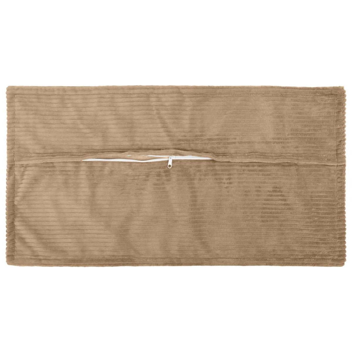 Vidaxl kussensloop 2 st houten bruin 40 x 70 cm corduroy