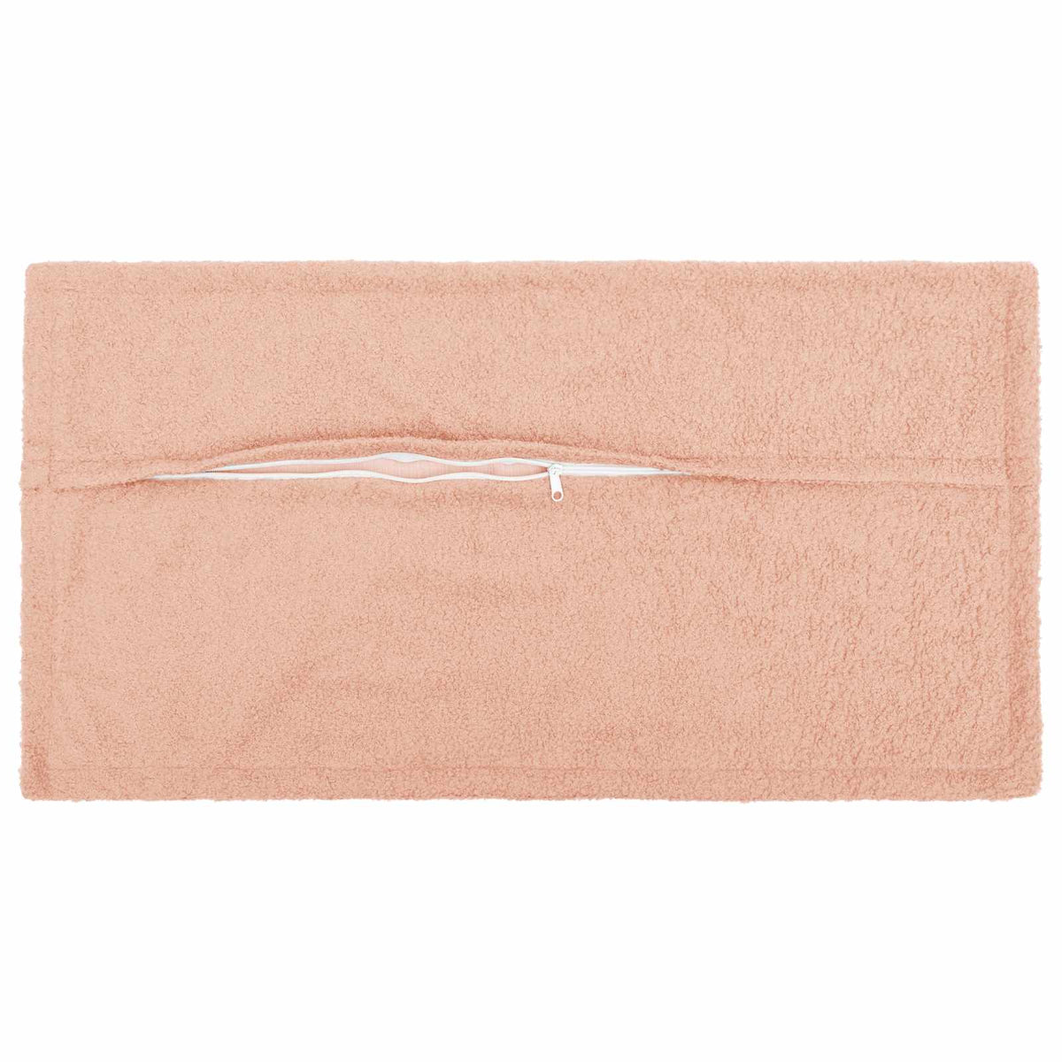 Vidaxl kussensloop 6 pcs houten roze 40 x 70 cm bouclé