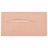 Vidaxl kussensloop 6 pcs houten roze 40 x 70 cm bouclé