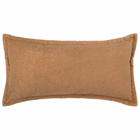 Vidaxl kussensloop 2 pcs houten beige 40 x 70 cm bouclé