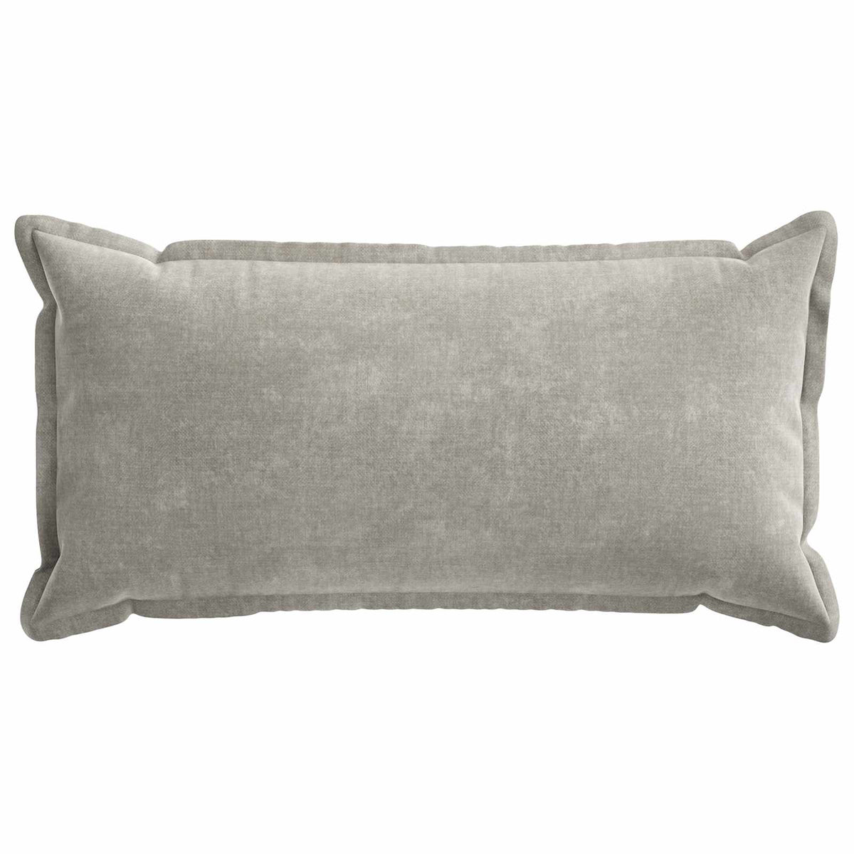 Vidaxl kussensloop 2 st houten lichtgrijs 40 x 70 cm chenille stof