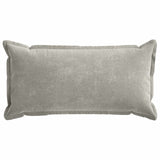Vidaxl kussensloop 2 st houten lichtgrijs 40 x 70 cm chenille stof