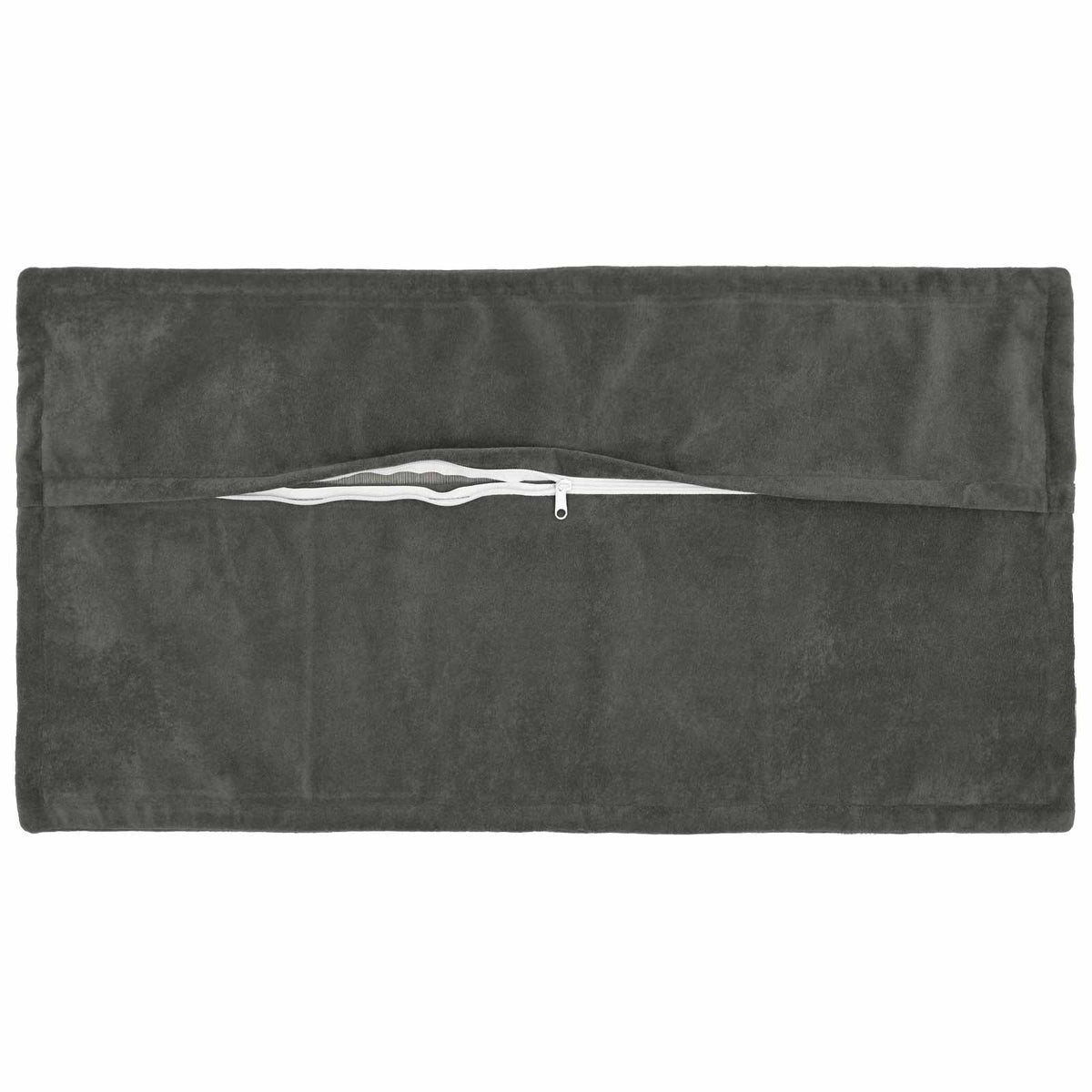 Vidaxl kussensloop 6 pcs houten antracietkleurig 40 x 70 cm