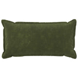 Vidaxl kussensloop 2 pcs houten groen 40 x 70 cm microfiber fleece