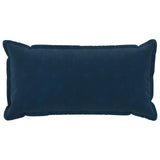 Vidaxl kussensloop 6 pcs houten blauw 40 x 70 cm microfiber fleece