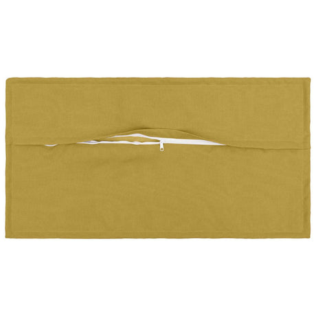Vidaxl kussensloop 12 pcs houten lichtgroen 40 x 80 cm faux linnen