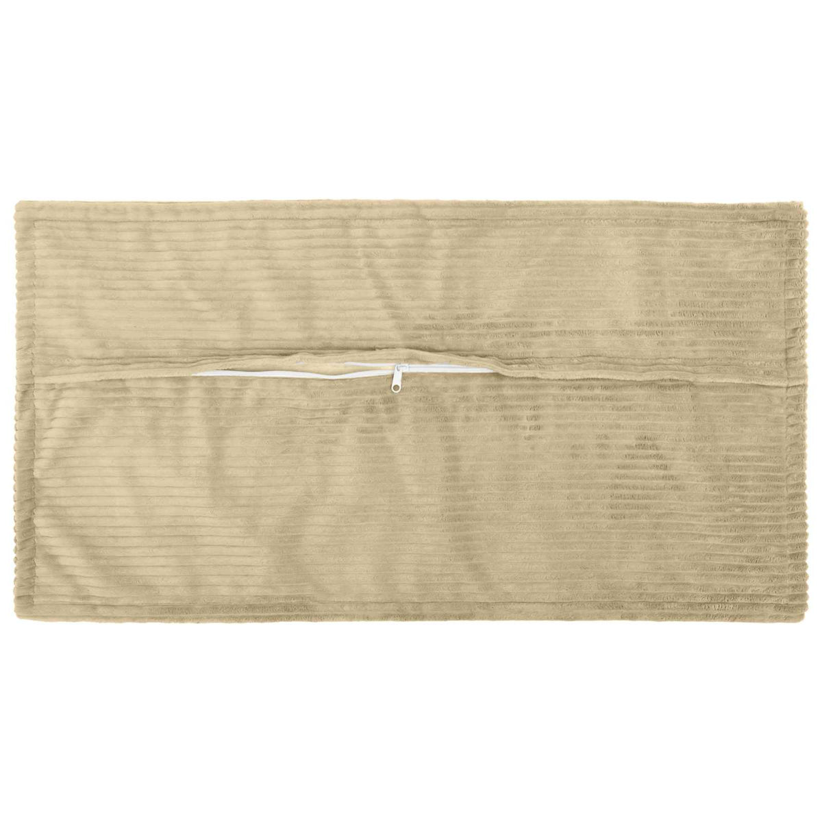 Vidaxl kussensloop 2 st houten lichtgroen grijs 40 x 80 cm corduroy