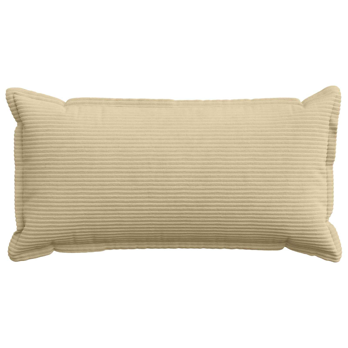 Vidaxl kussensloop 2 st houten lichtgroen grijs 40 x 80 cm corduroy
