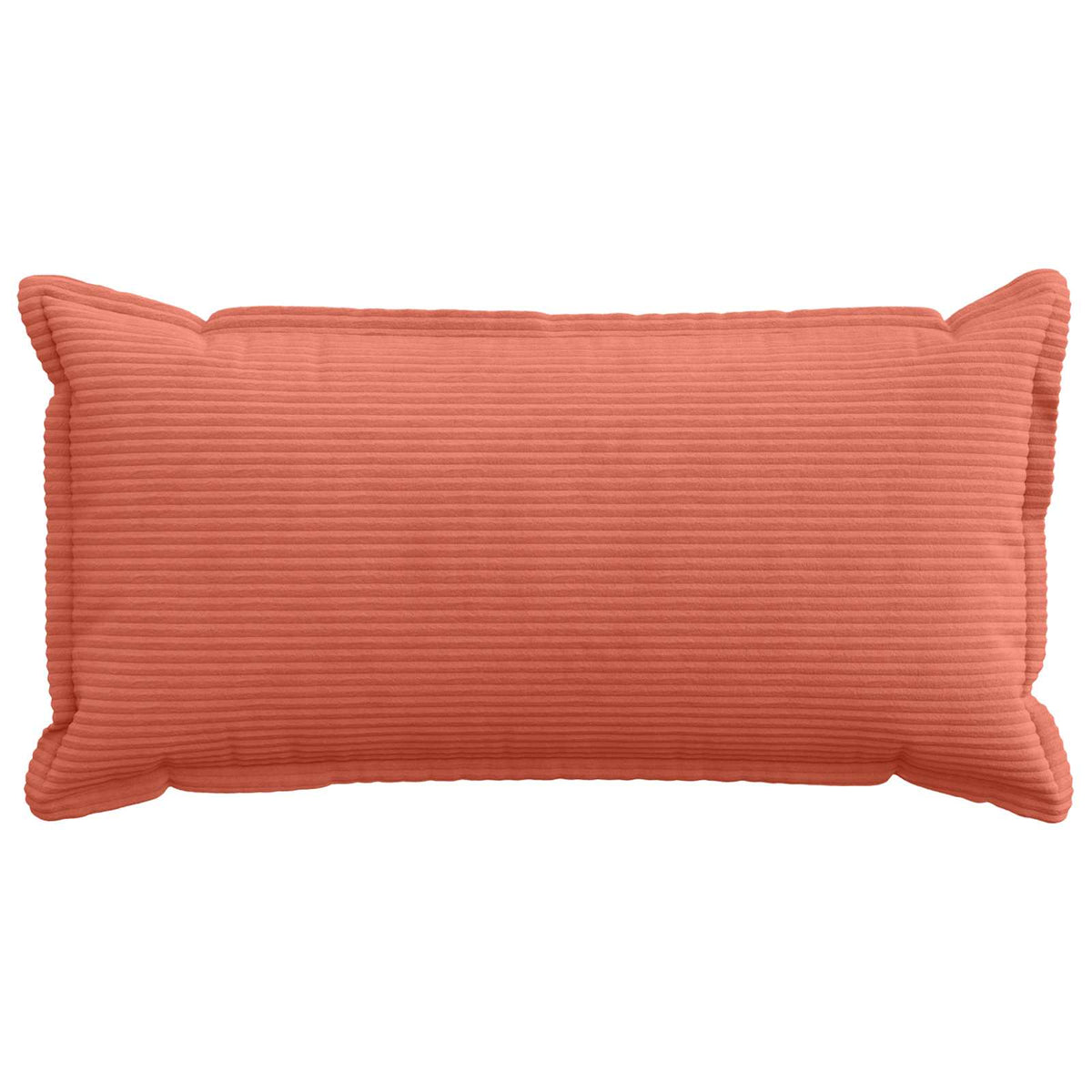 Vidaxl kussensloop 6 st houten rood-oranje 40 x 80 cm corduroy