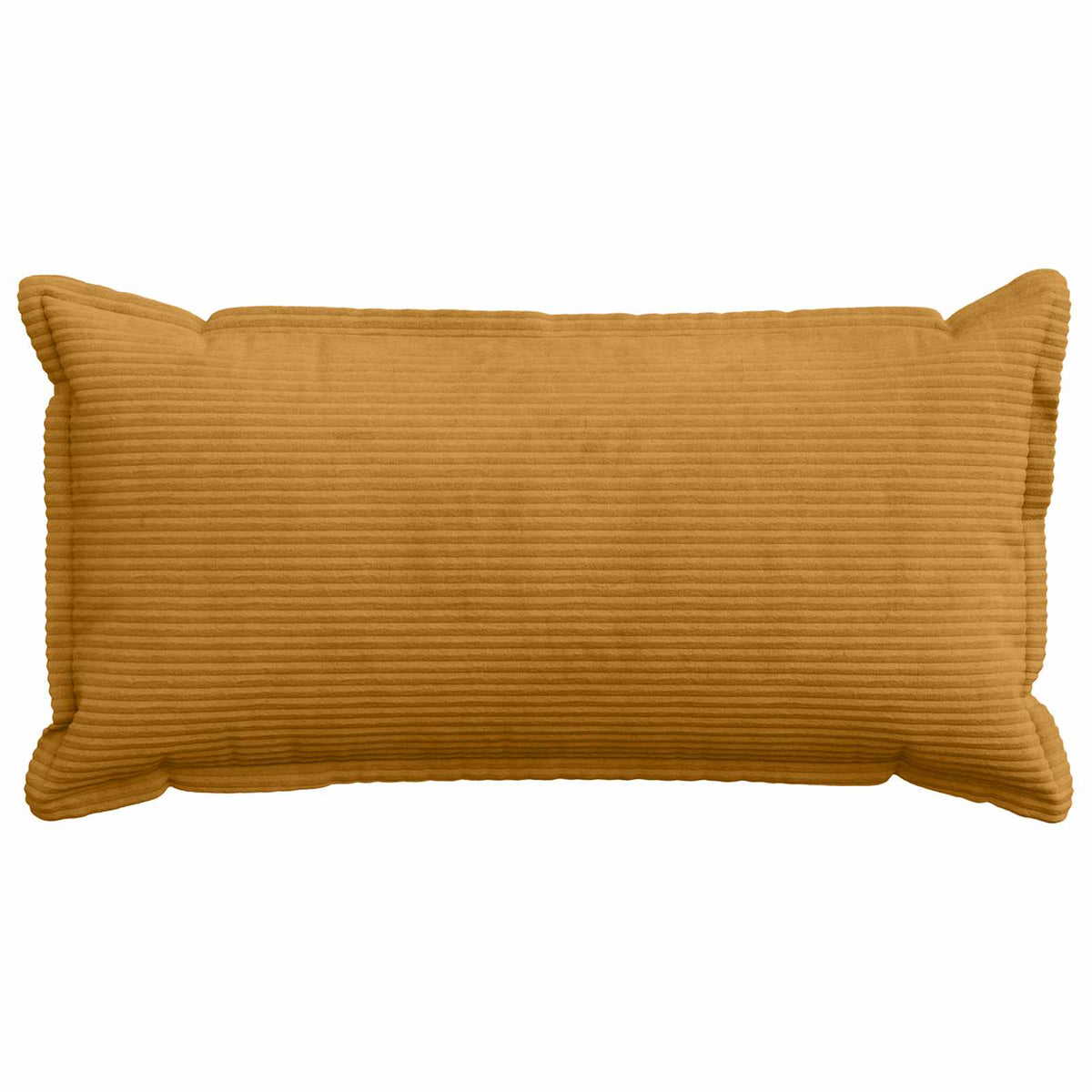 Vidaxl kussensloop 12 st houten geel 40 x 80 cm corduroy