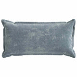 Vidaxl kussensloop 2 st houten lichtblauw 40 x 80 cm chenille stof