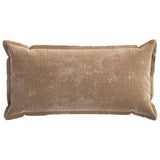 Vidaxl kussensloop 6 st houten bruin 40 x 80 cm chenille stof