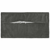 Vidaxl kussensloop 12 pcs houten antracietkleurig 40 x 80 cm