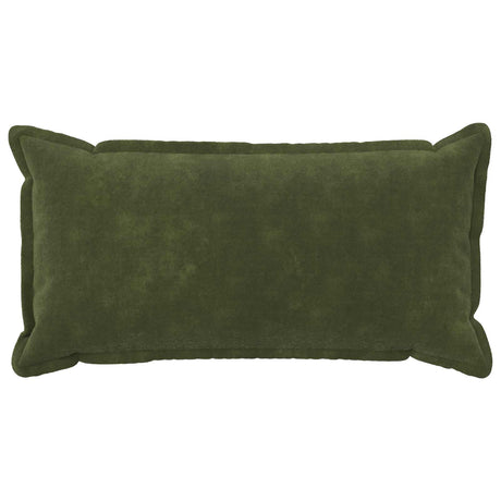 Vidaxl kussensloop 2 pcs houten groen 40 x 80 cm microfiber fleece