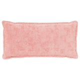 Vidaxl kussensloop 12 st houten roze 40 x 80 cm nep konijnenbont
