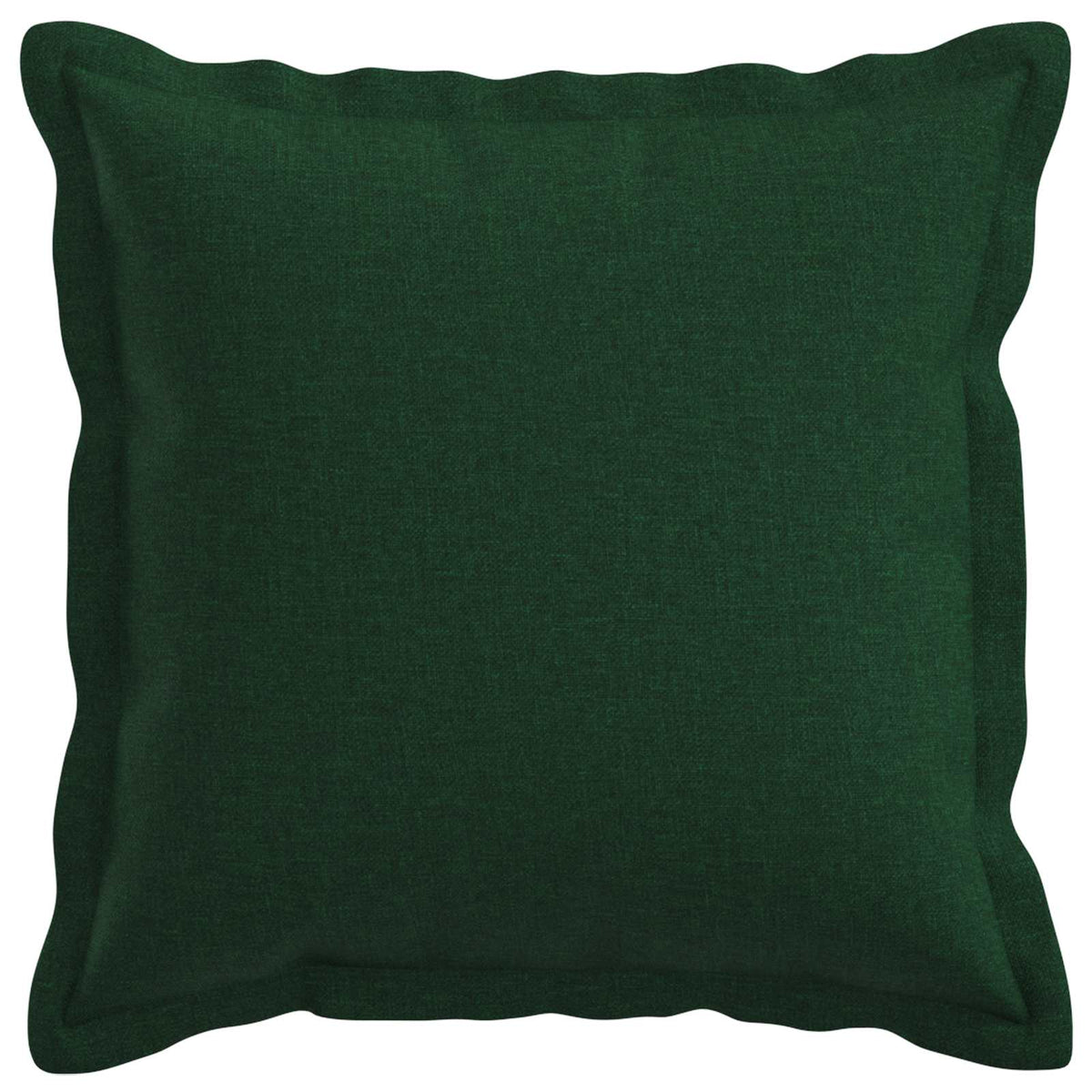 Vidaxl kussensloop 2 pcs houten donkergroen 45 x 45 cm faux linnen