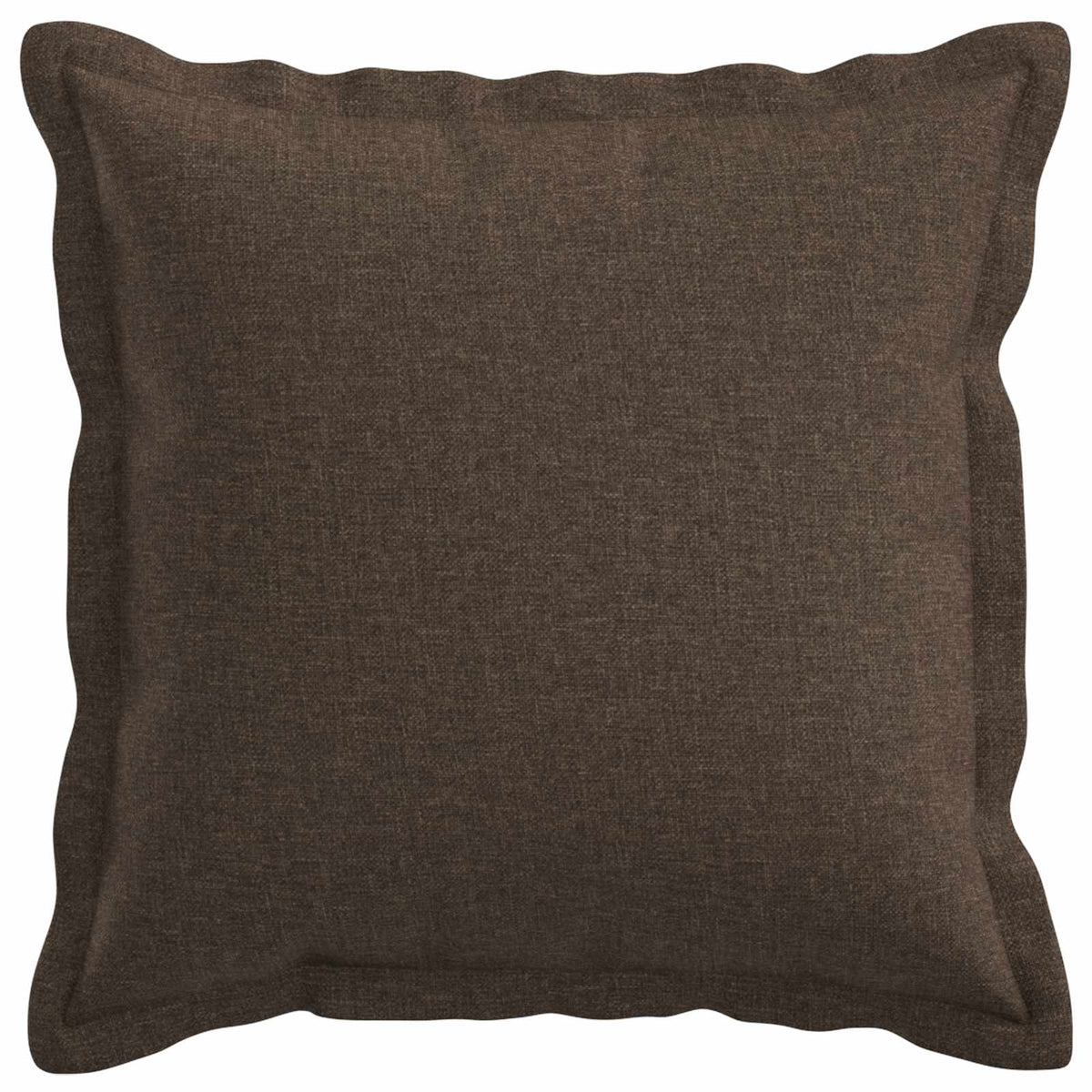 Vidaxl kussensloop 2 pcs houten taupe 45 x 45 cm faux linnen