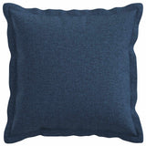 Vidaxl kussensloop 2 pcs houten blauw 45 x 45 cm faux linnen