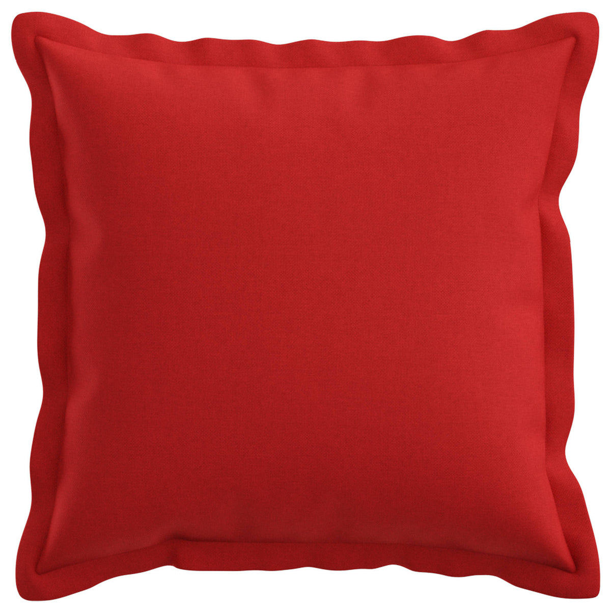 Vidaxl kussensloop 2 pcs houten rood 45 x 45 cm faux linnen