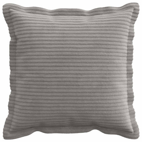 Vidaxl kussensloop 6 st houten lichtgrijs 45 x 45 cm corduroy