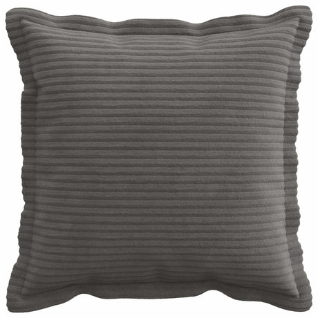 Vidaxl kussensloop 2 st houten donkergrijs 45 x 45 cm corduroy