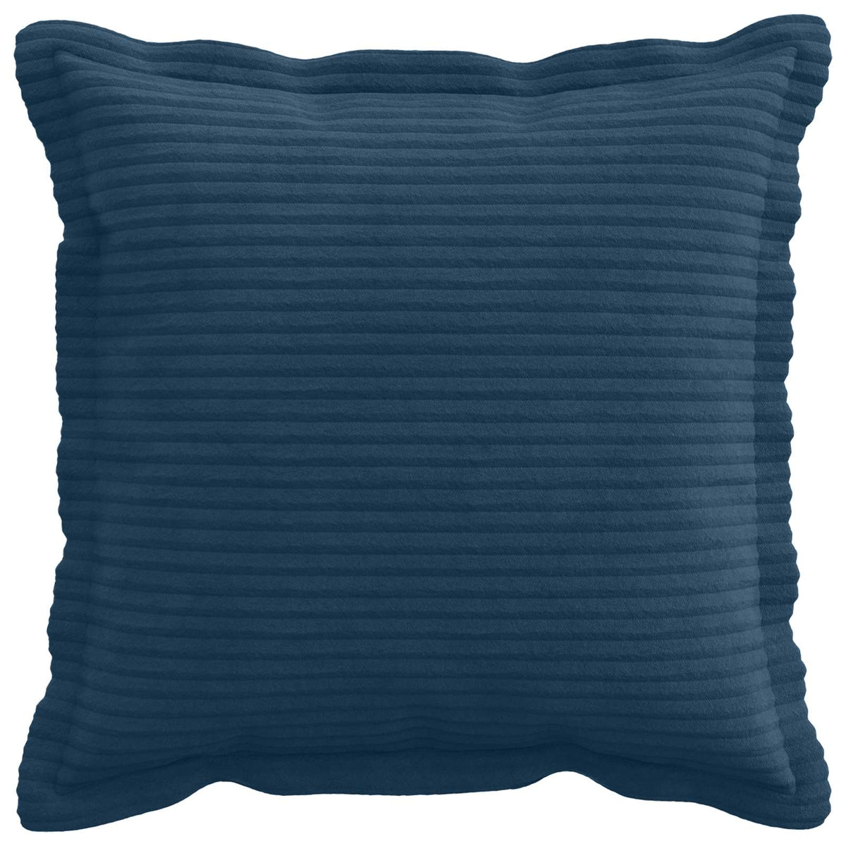 Vidaxl kussensloop 2 st houten marineblauw 45 x 45 cm corduroy