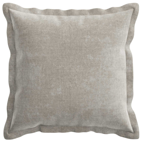Vidaxl kussensloop 6 st houten lichtgrijs 45 x 45 cm chenille stof