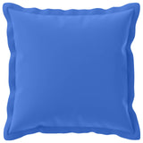 Vidaxl kussensloop 6 st houten koninklijk blauw 45 x 45 cm polyester