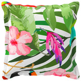 Vidaxl kussensloop 2 st houten meerkleurig 45 x 45 cm polyester