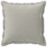 Vidaxl kussensloop 2 st houten grijs 45 x 45 cm polyester