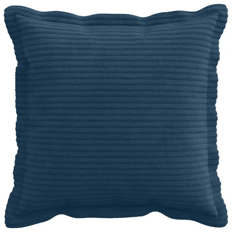 Vidaxl kussensloop 12 st houten marineblauw 50 x 50 cm corduroy
