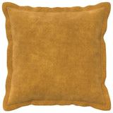Vidaxl kussensloop 12 pcs houten geel 50 x 50 cm microfiber fleece