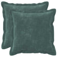 Vidaxl kussensloop 2 pcs houten zee blauw 50 x 50 cm microfiber fleece