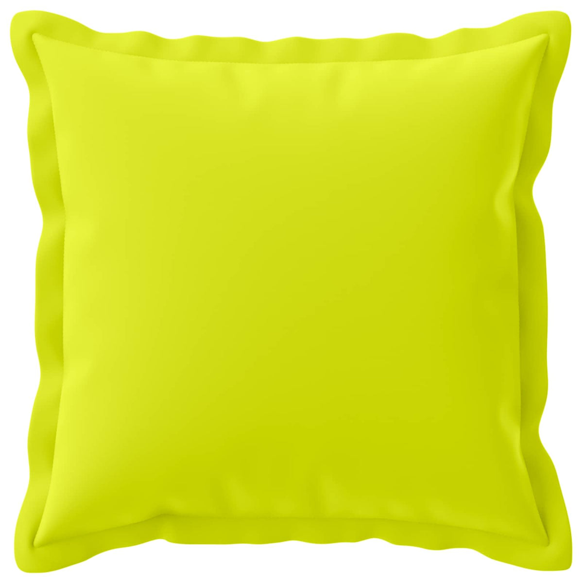 Vidaxl kussensloop 6 st houten helder groen 50 x 50 cm polyester